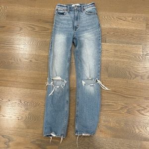 Abercrombie Ankle straight jeans